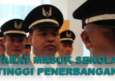 syarat masuk sekolah tinggi penerbangan indonesia