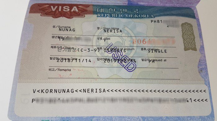 Syarat pengajuan visa korea selatan